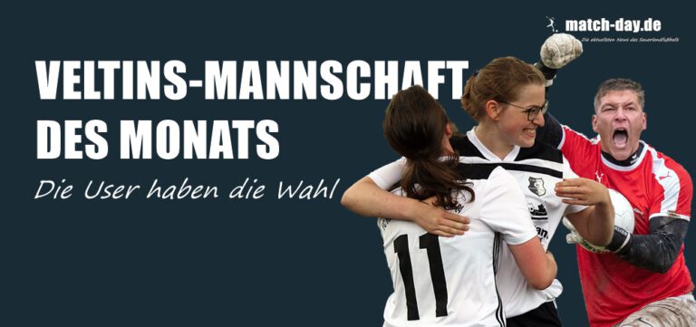 Die VELTINS-Mannschaft des Monats ist zurück