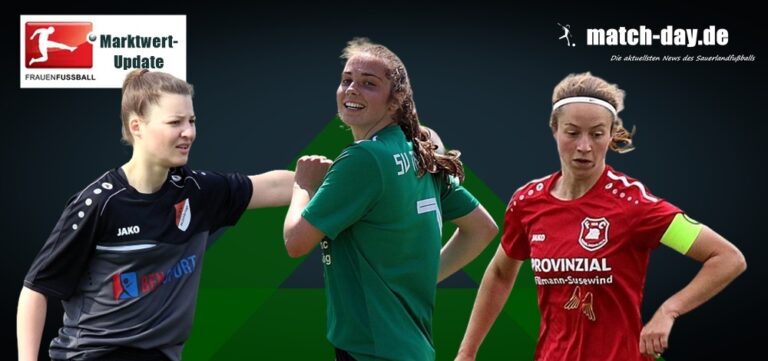 Marktwert-Update: Sina Seipel, Lina Filter und Pauline Dicke legen deutlich zu