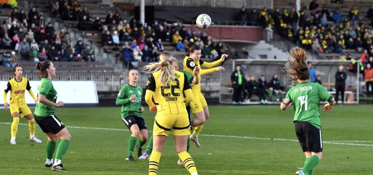 SV Thülen unterliegt dem BVB vor 576 Zuschauern mit 0:6
